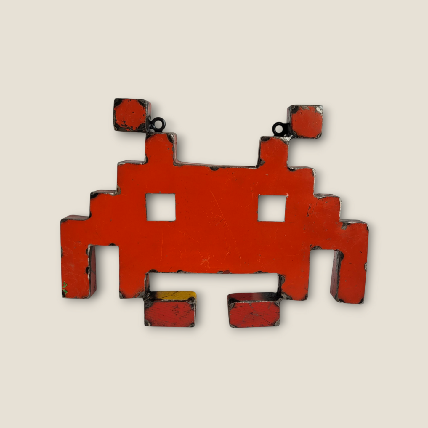 Space Invader | Upcycling-Figur | Wand-Dekoration