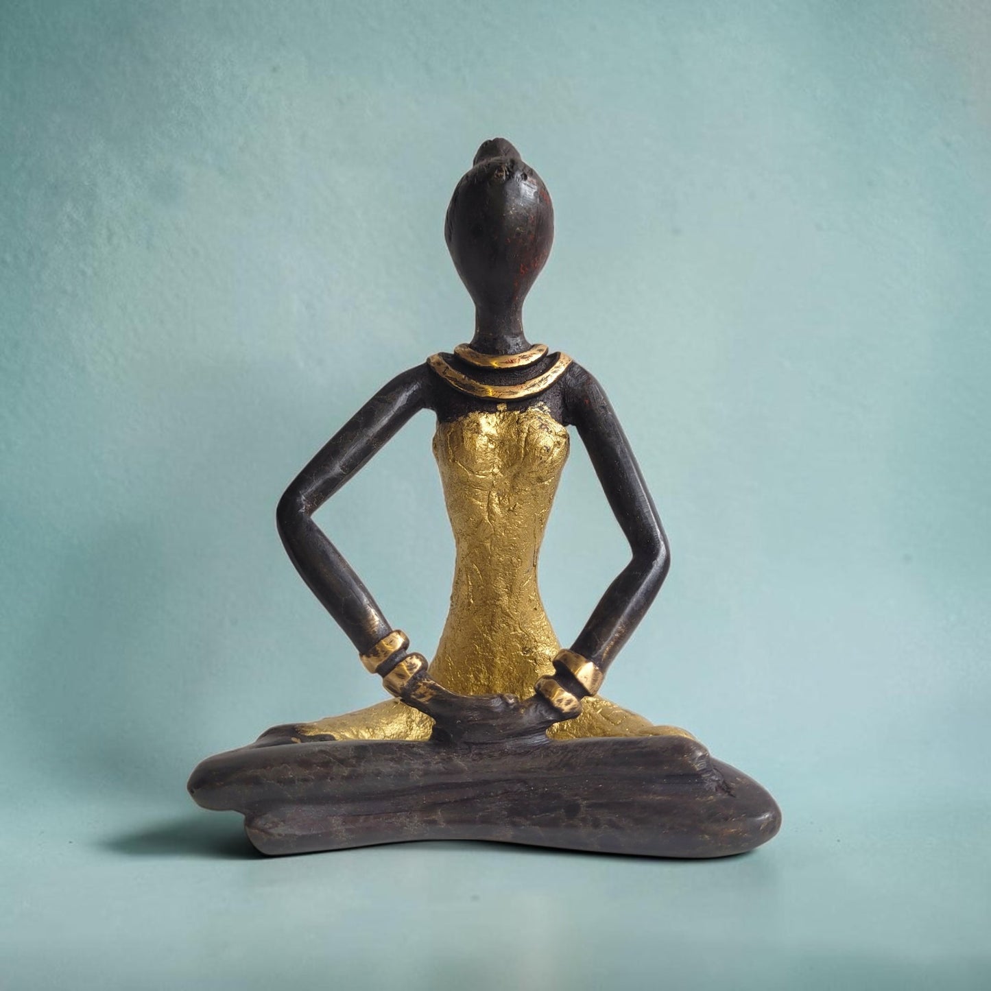 Bronze-Skulptur Yoga "Inda" | by Derme | verschiedene Farben