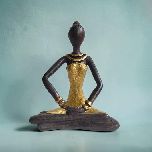 Bronze-Skulptur Yoga "Inda" | by Derme | verschiedene Farben