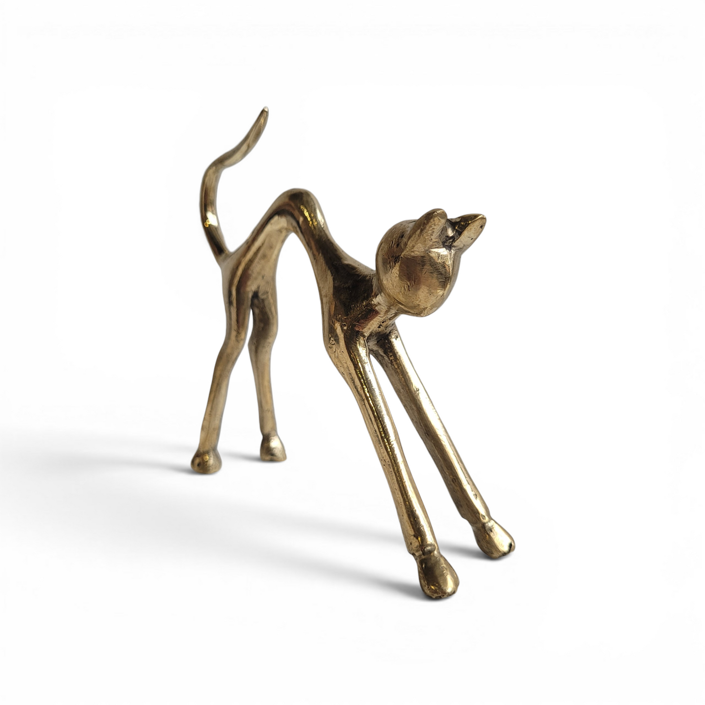 L'éveil et l'abandon | Bogen und Ruhe | by Souleymane (2026) | Katzen-Duo aus Bronze