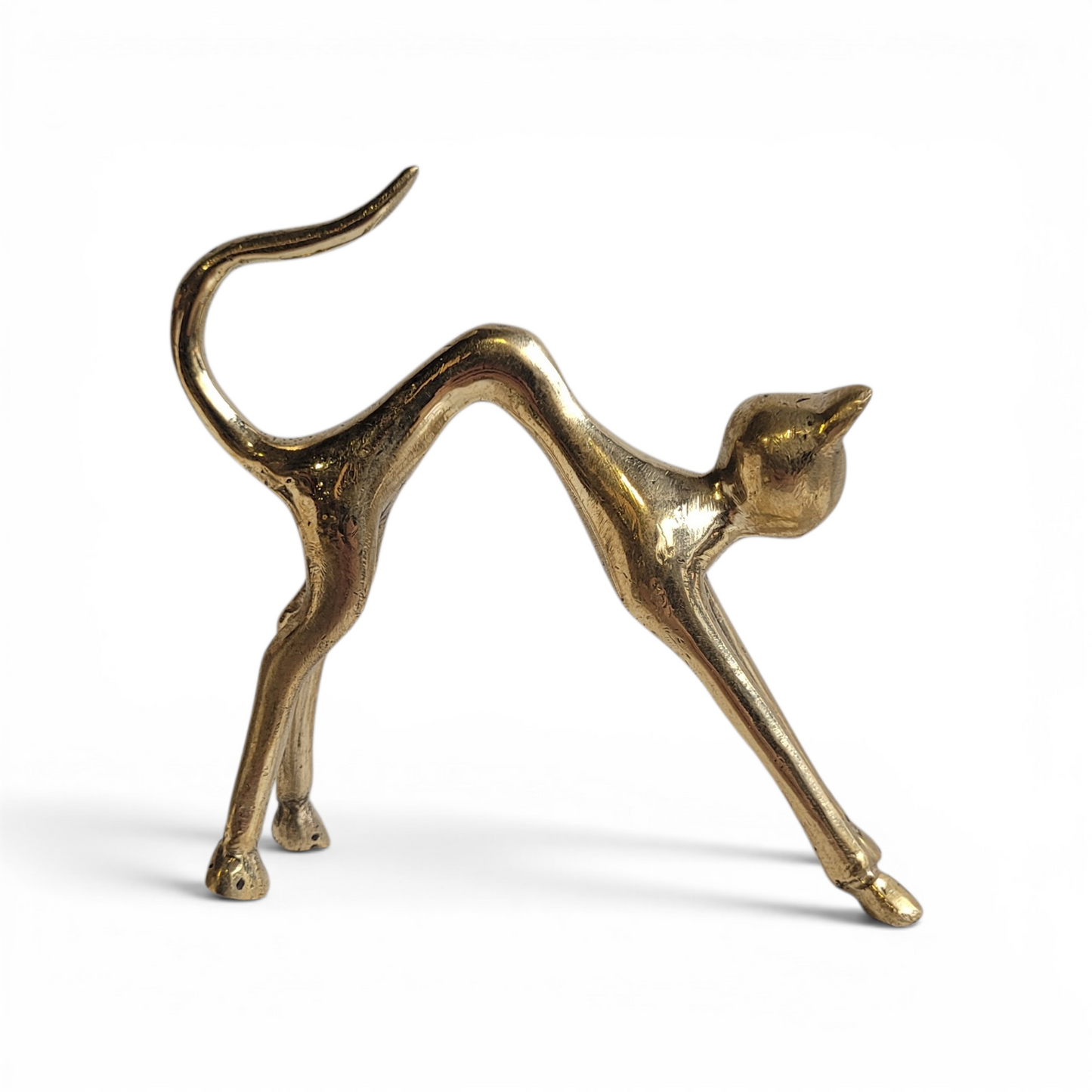 L'éveil et l'abandon | Bogen und Ruhe | by Souleymane (2026) | Katzen-Duo aus Bronze