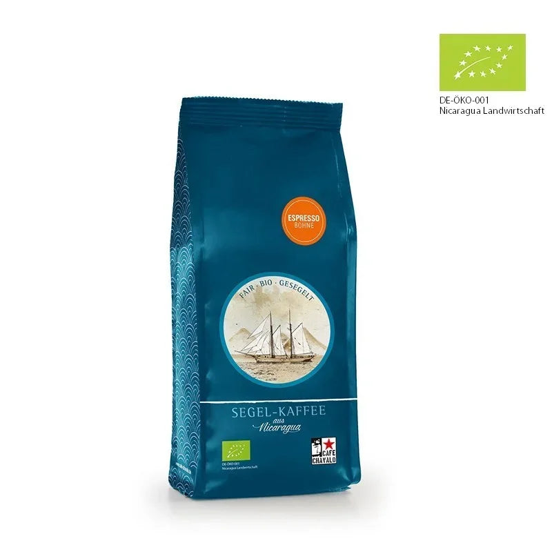 Fairer Segel-Espresso aus Nicaragua, 250g
