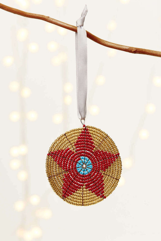 Christmas decoration "Blossom of Hope" from the project MADE51 (UNHCR)