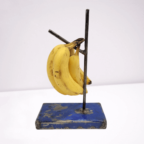 Bananenhalter / Bananen-Ständer | Upcycling von alten Ölfässern