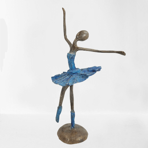 Bronze-Skulptur "Danseuse de ballet" by Zacharia | 27cm | Unikate