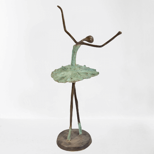 Bronze-Skulptur "Danseuse de ballet" by Zacharia | 40cm | Unikate