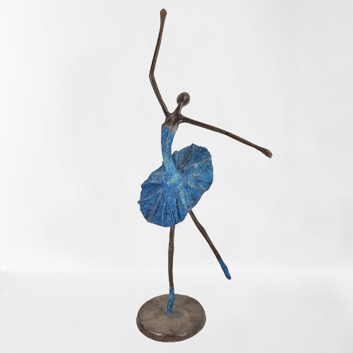 Bronze-Skulptur "Danseuse de ballet" by Zacharia | 40cm | Unikate