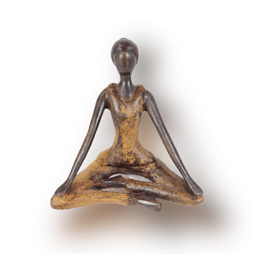 Bronze-Skulptur Yoga "Carina" | by Hamidou | verschiedene Farben und Größen