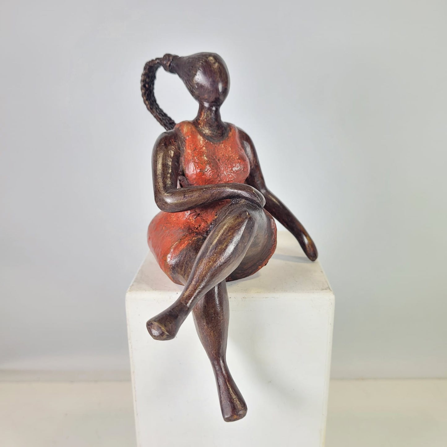 Bronze-Skulptur "Bobaraba Lola" by Alain Soré | 20cm 800g | verschiedene Farben