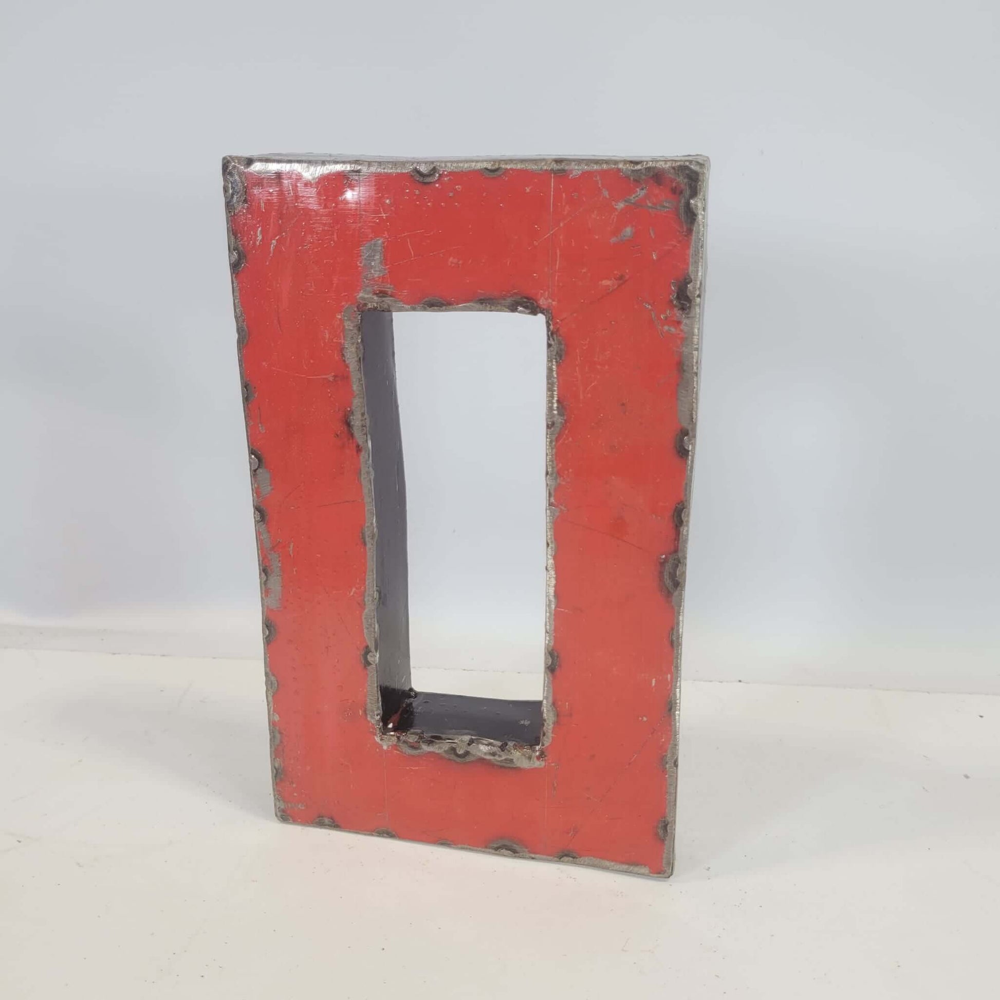 Buchstabe "O" | Ziffer "0" aus recycelten Ölfässern | 22 oder 50 cm | verschiedene Farben