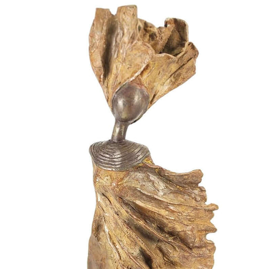 Bronze-Skulptur "Femme du Sahel" | by Patrice Balma | 36-40 cm 4 kg | Unikate
