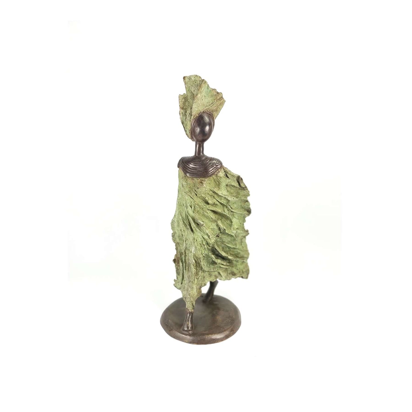 Bronze-Skulptur "Femme du Sahel" | by Patrice Balma | 36-40 cm 4 kg | Unikate