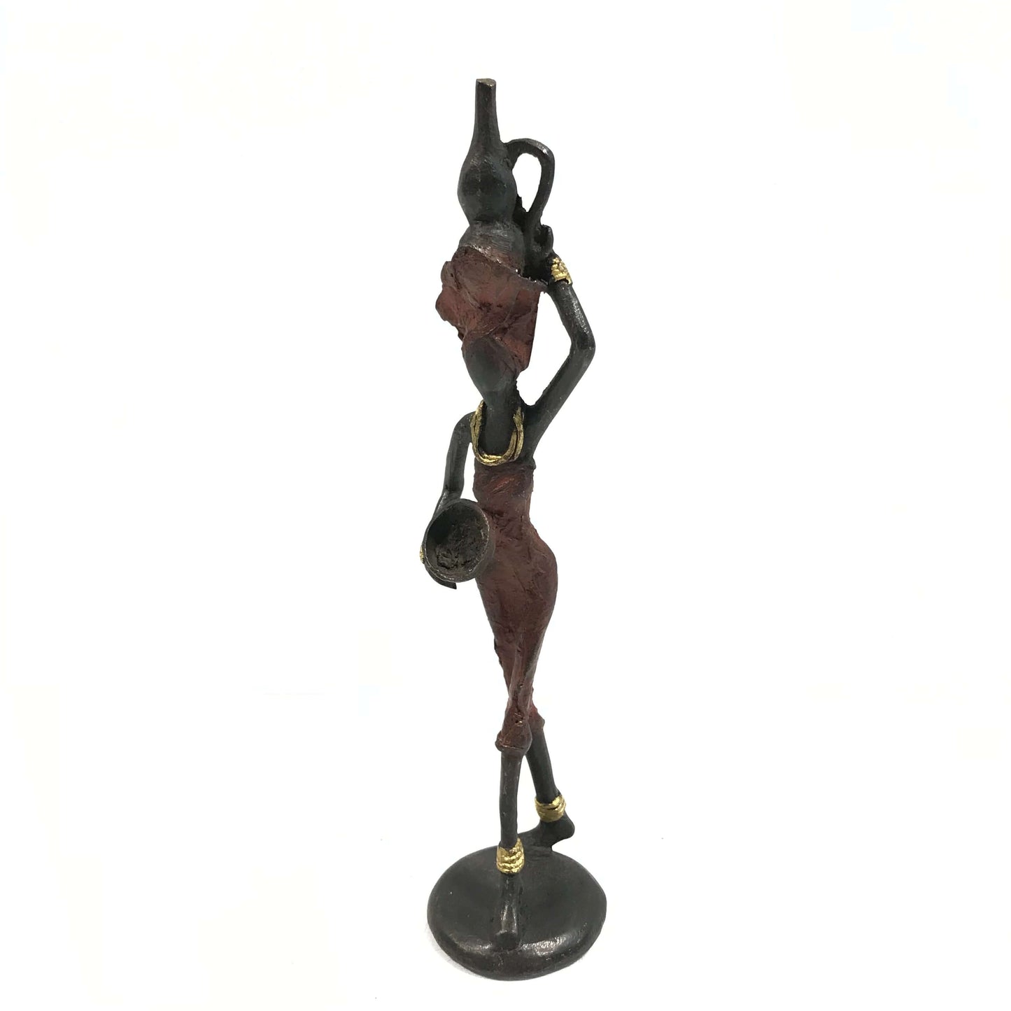 Bronze-Skulptur "Frau mit Krug" by Adama | 16 cm | verschiedene Farben