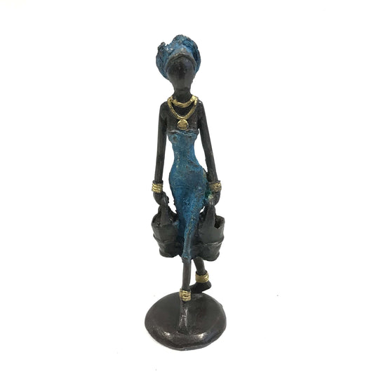 Bronze-Skulptur "Wasserträgerin" by Adama | 16 cm | verschiedene Farben