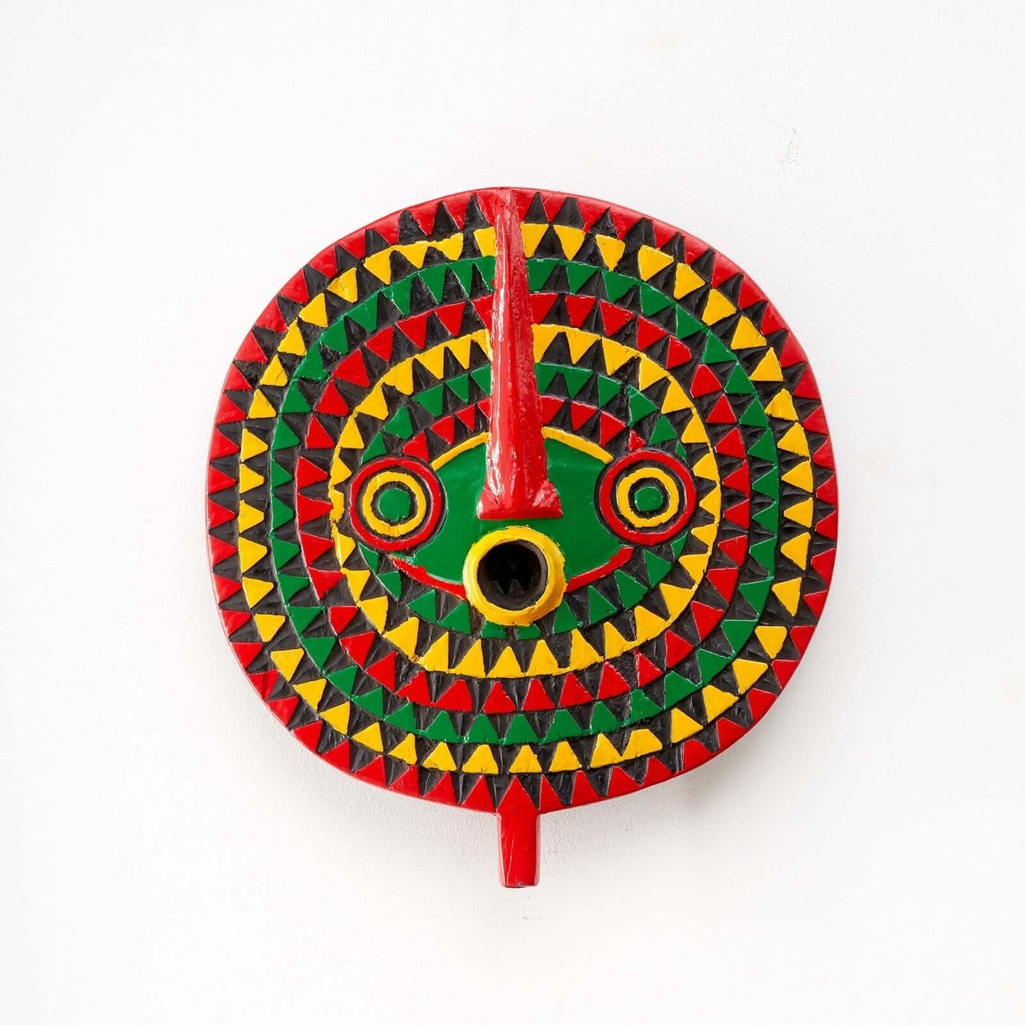 Wanddekoration "Masque solaire" Sonnenmaske aus Burkina Faso | Größe S (Ø 40-44cm) | verschiedene Farben