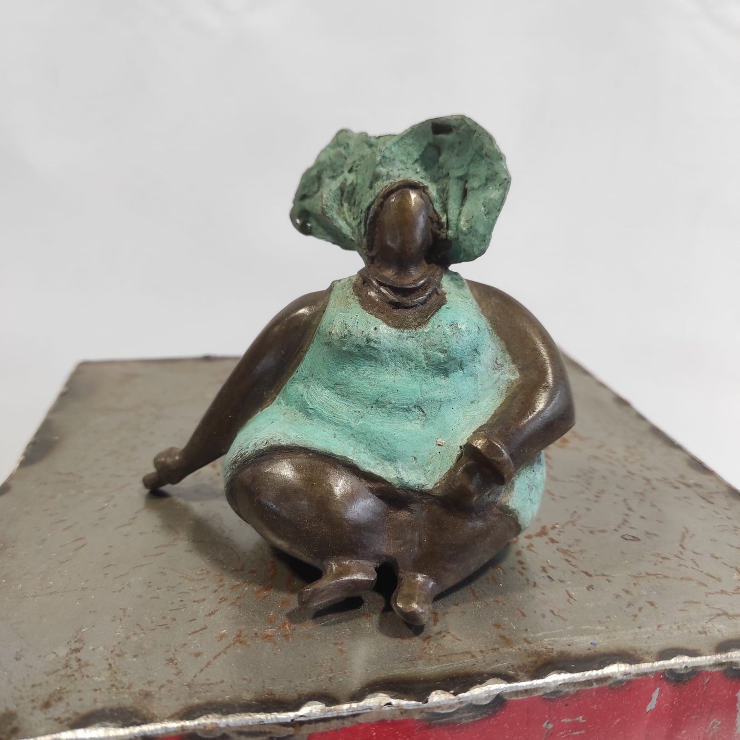 Sculpture en bronze "Bobaraba Ida" by Hamidou Ouedraogo | 11cm 500g