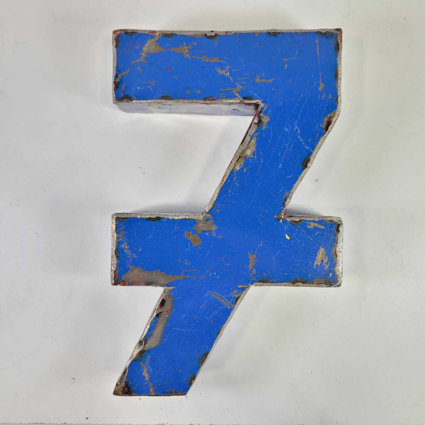 Zahl Ziffer "7" aus recycelten Ölfässern | 22 oder 50 cm | verschiedene Farben