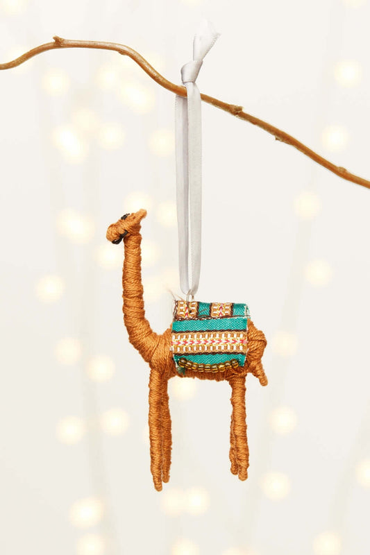 Christmas decoration "Proud Camel" from the project MADE51 (UNHCR)